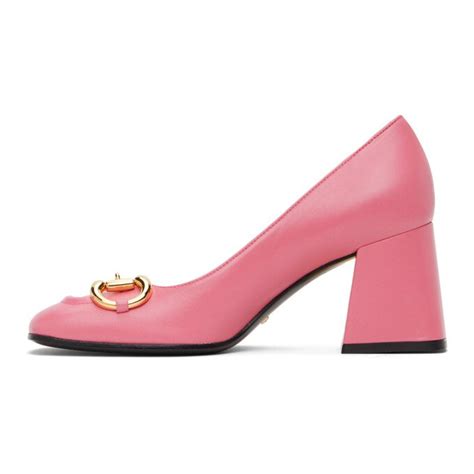 pink gucci shoes heels.